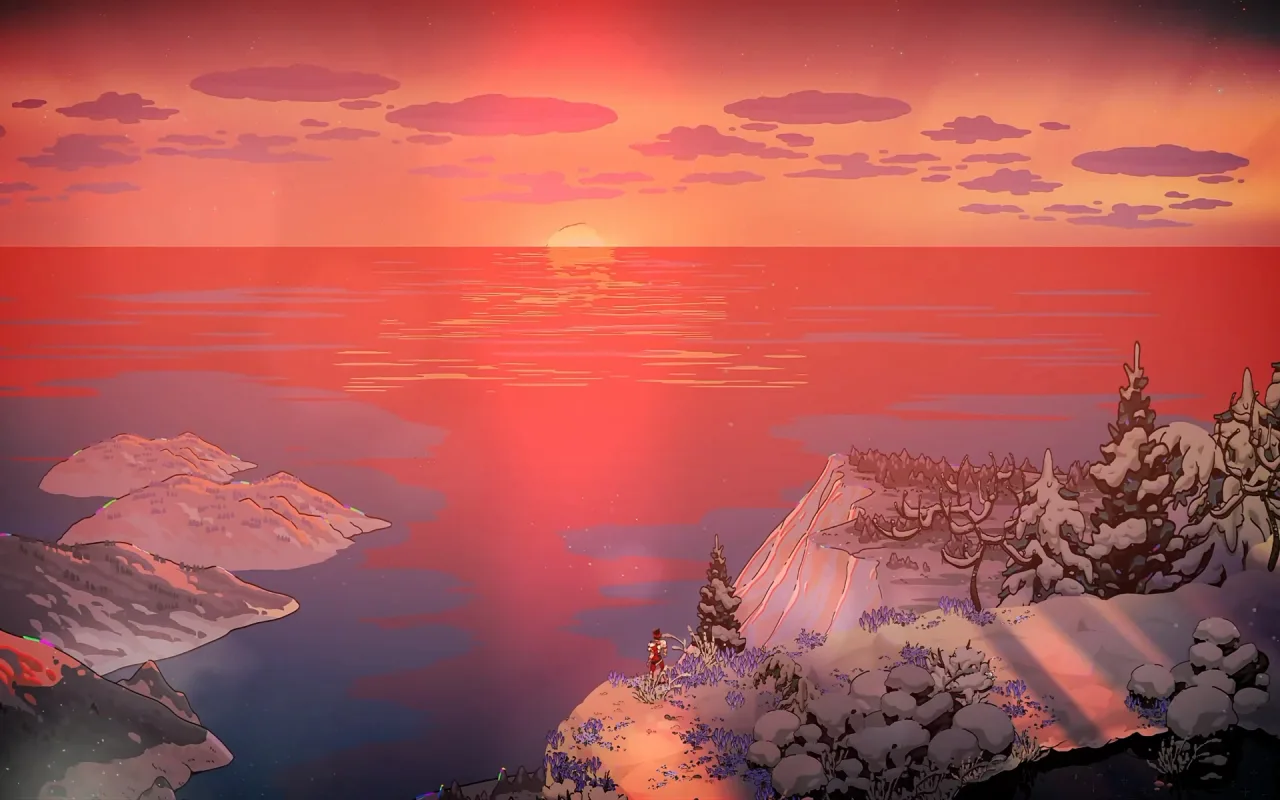 Hades Sunrise live wallpaper preview