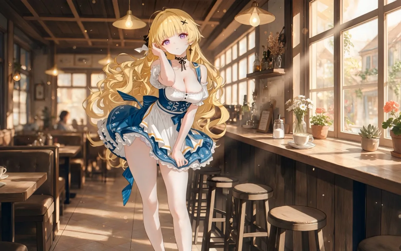 Maid live wallpaper preview