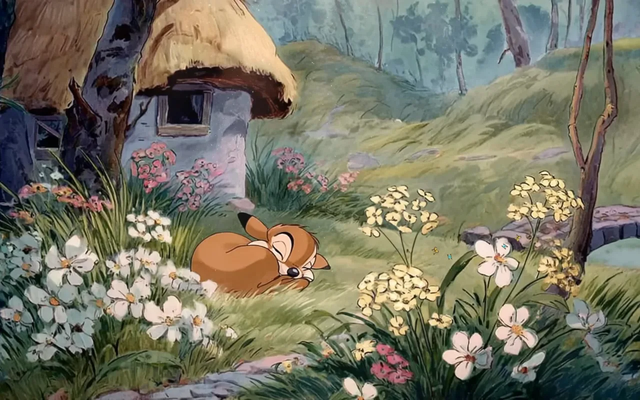 Bambi: Forest Cottage live wallpaper preview