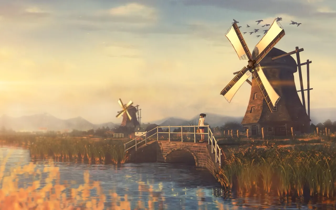 Windmill live wallpaper preview