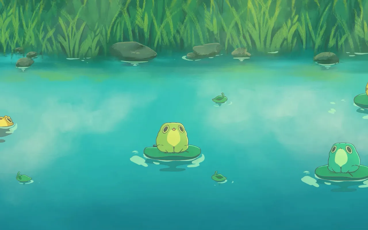 Drifting Toads live wallpaper preview