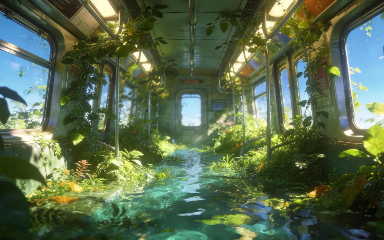 Last Train to Eden live wallpaper preview