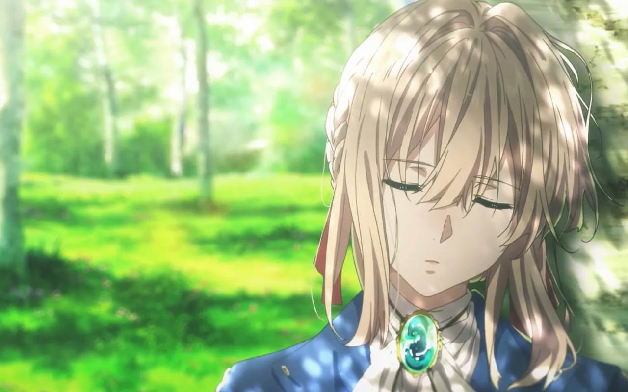 Violet Evergarden In The Woods live wallpaper preview