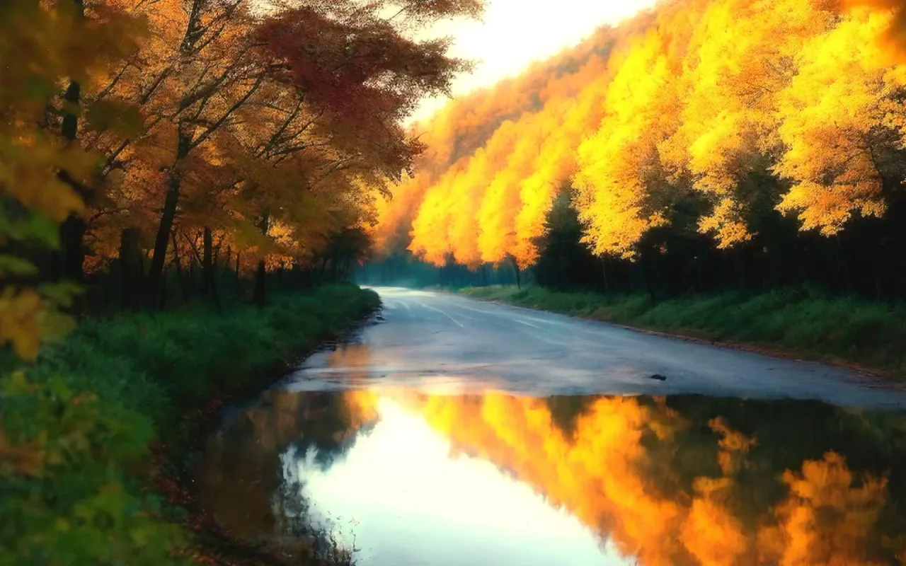 Autumn Forest live wallpaper preview