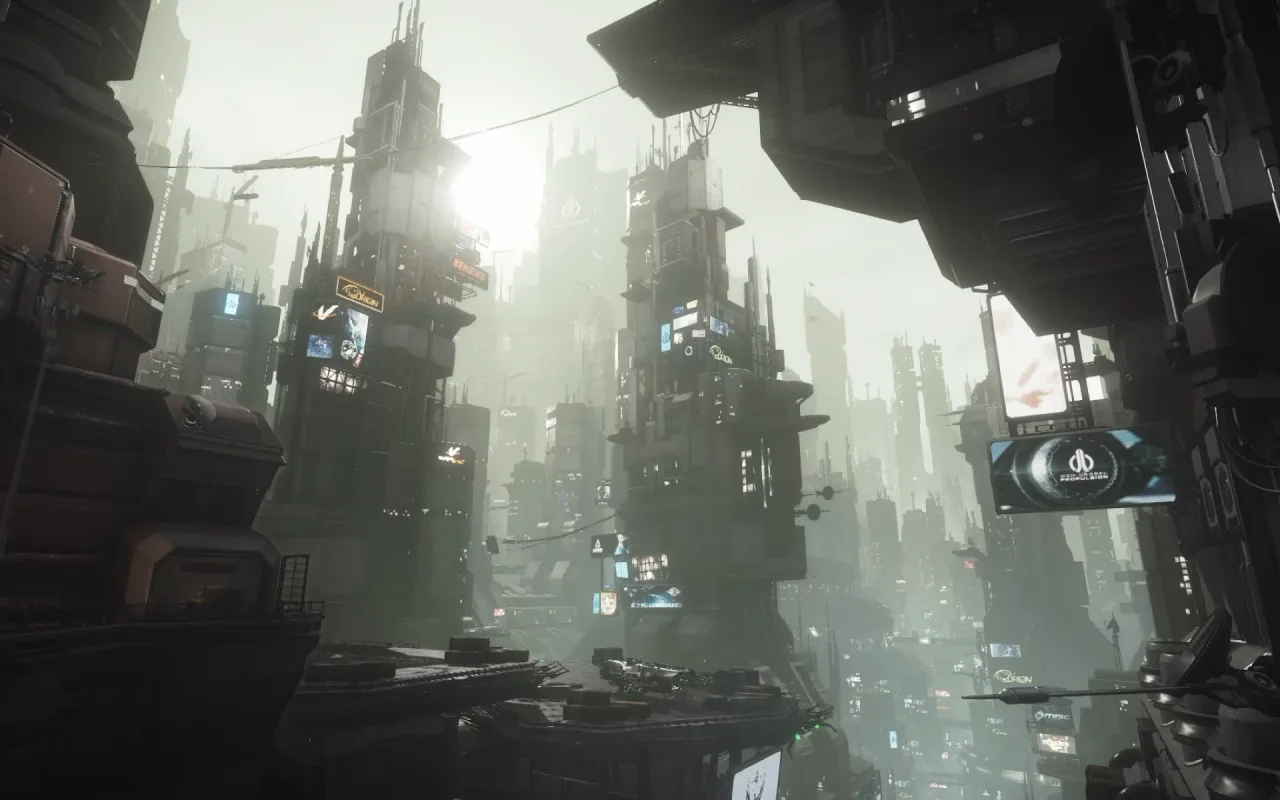 Star Citizen Area18 live wallpaper preview