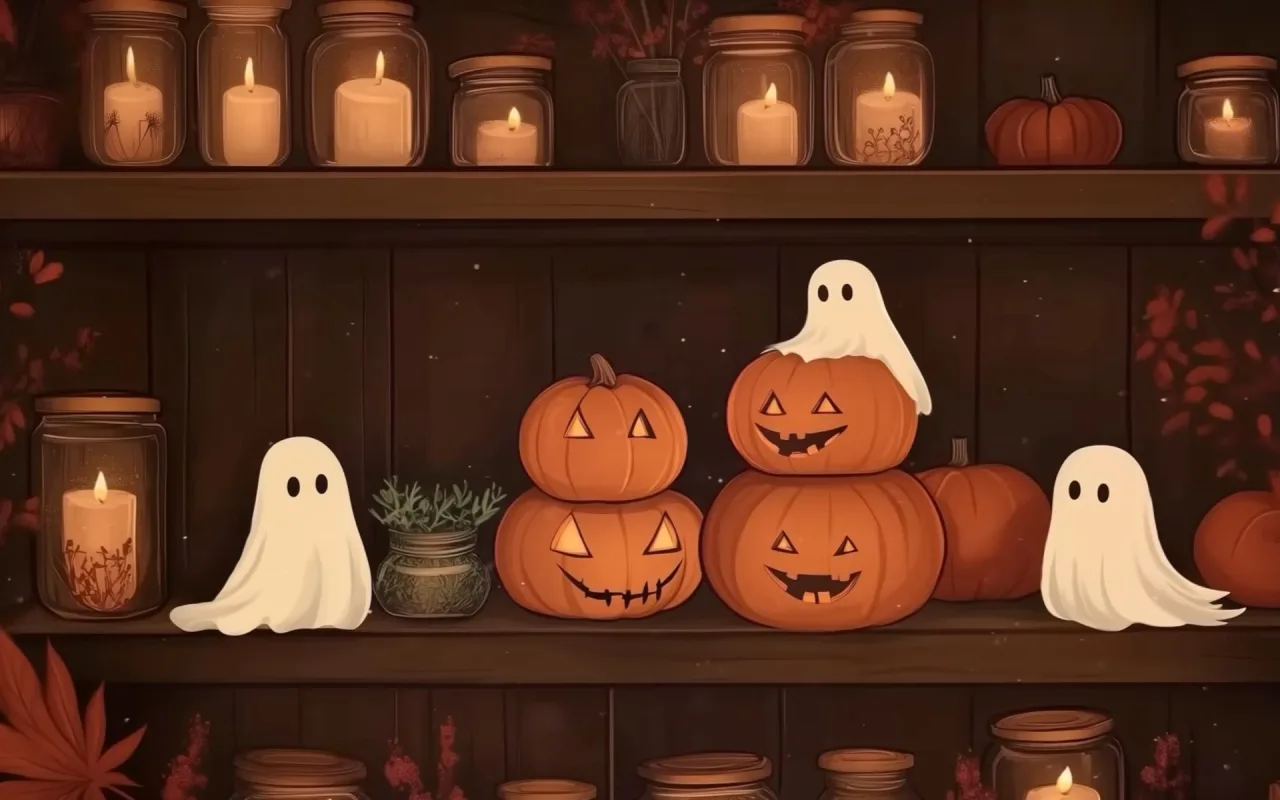 Pumpkin Companions live wallpaper preview