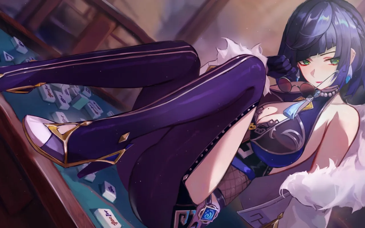 Yelan live wallpaper preview
