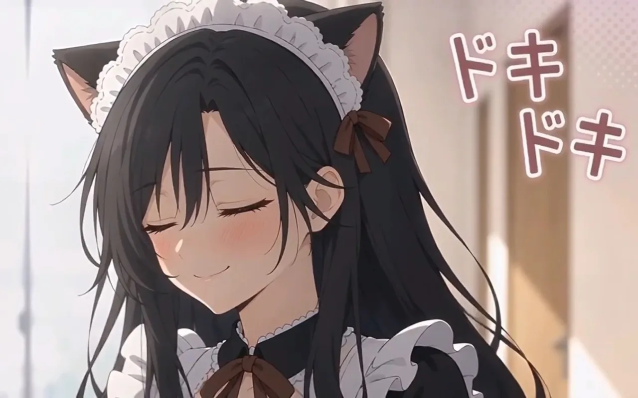 Neko maid live wallpaper preview