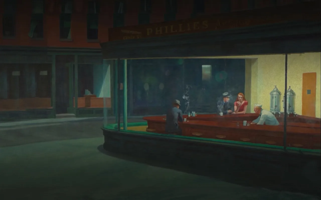 Nighthawks live wallpaper preview