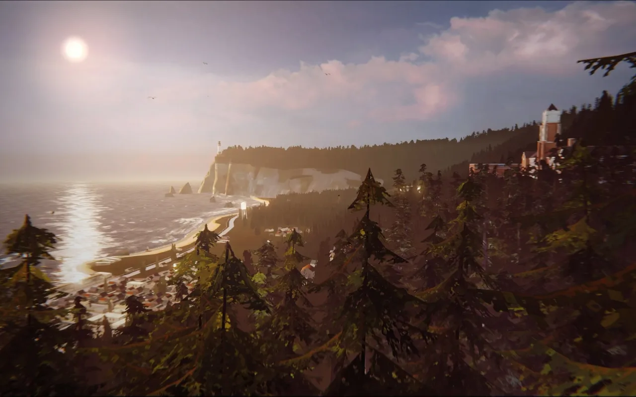 Life is Strange Arcadia Bay Morning live wallpaper preview