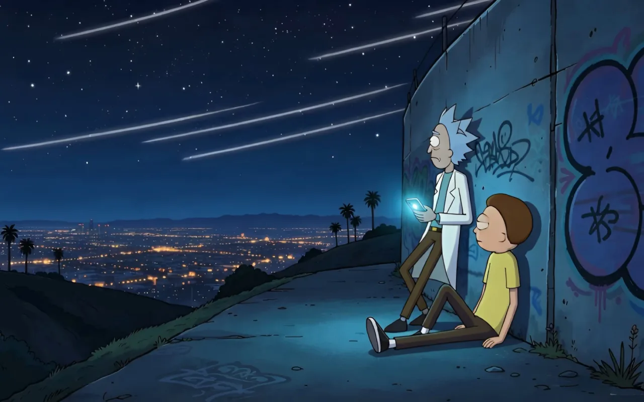 Rick and Morty live wallpaper preview
