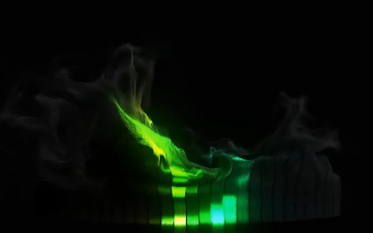 Particles 3D live wallpaper preview