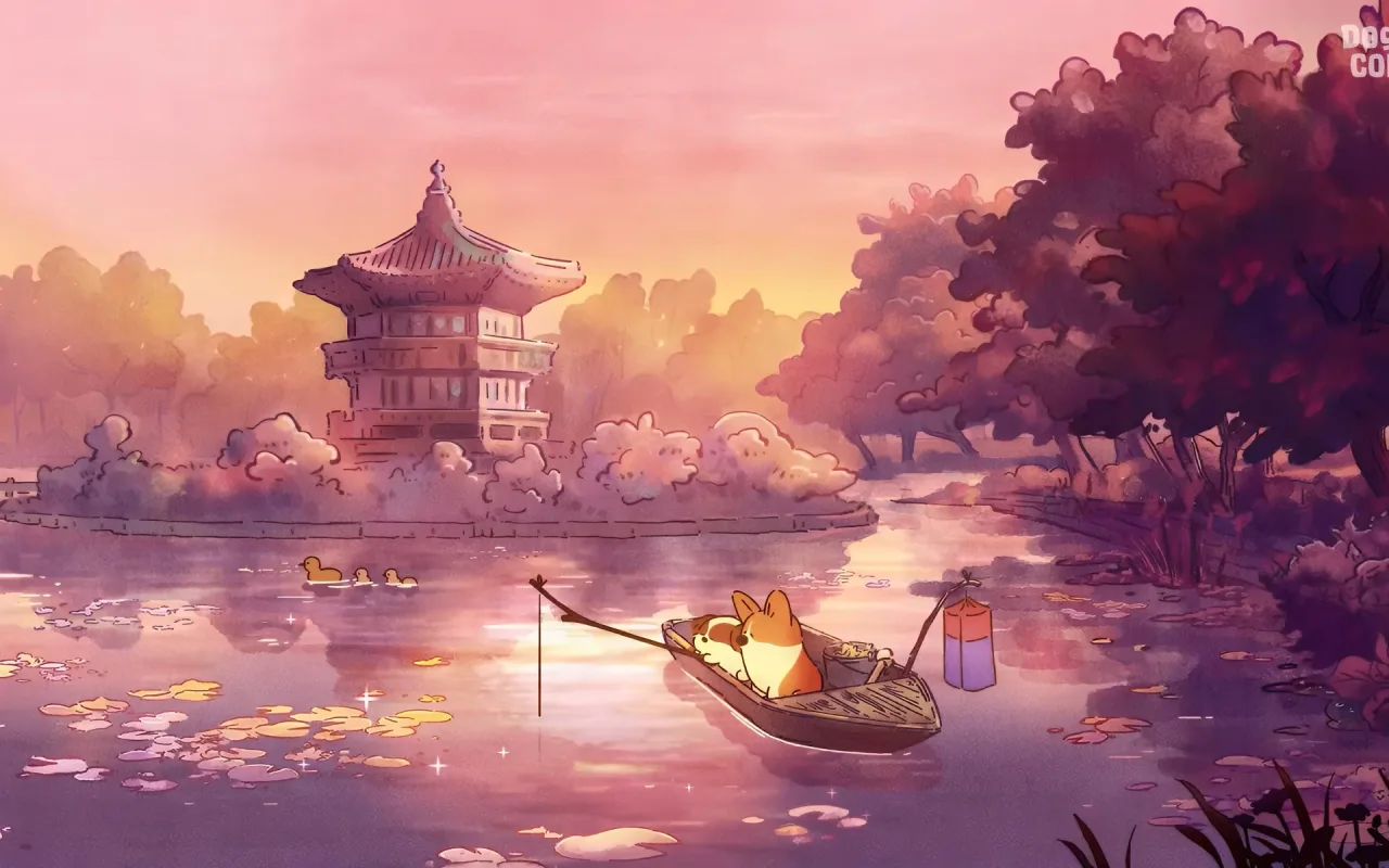 Corgi Adventure live wallpaper preview