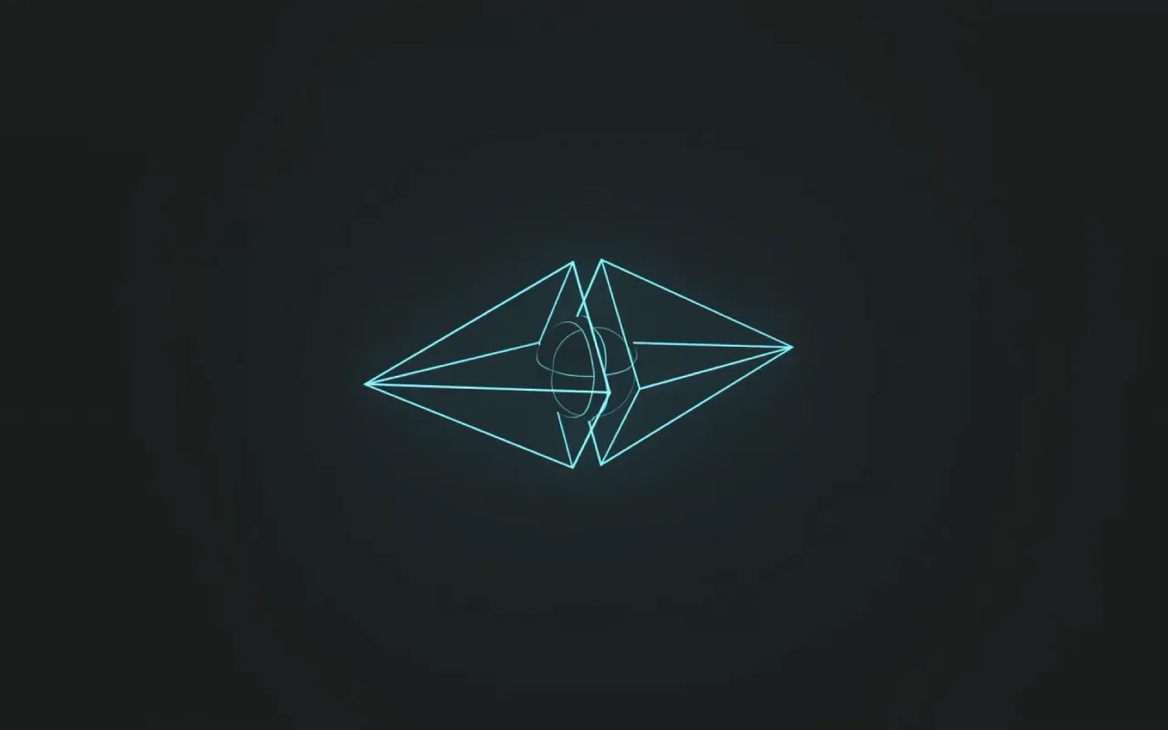 Void Polygon live wallpaper preview