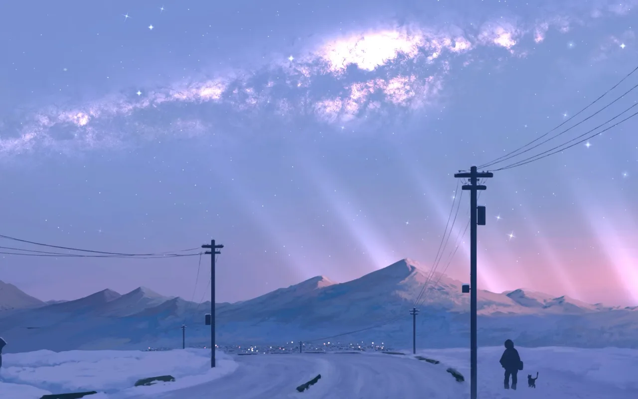 Snowlight Horizon live wallpaper preview