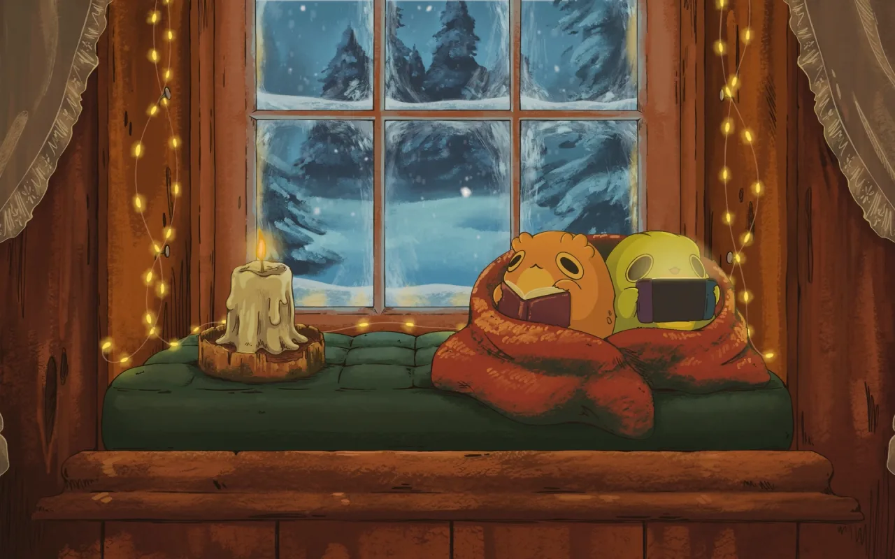 Cozy Frogs live wallpaper preview