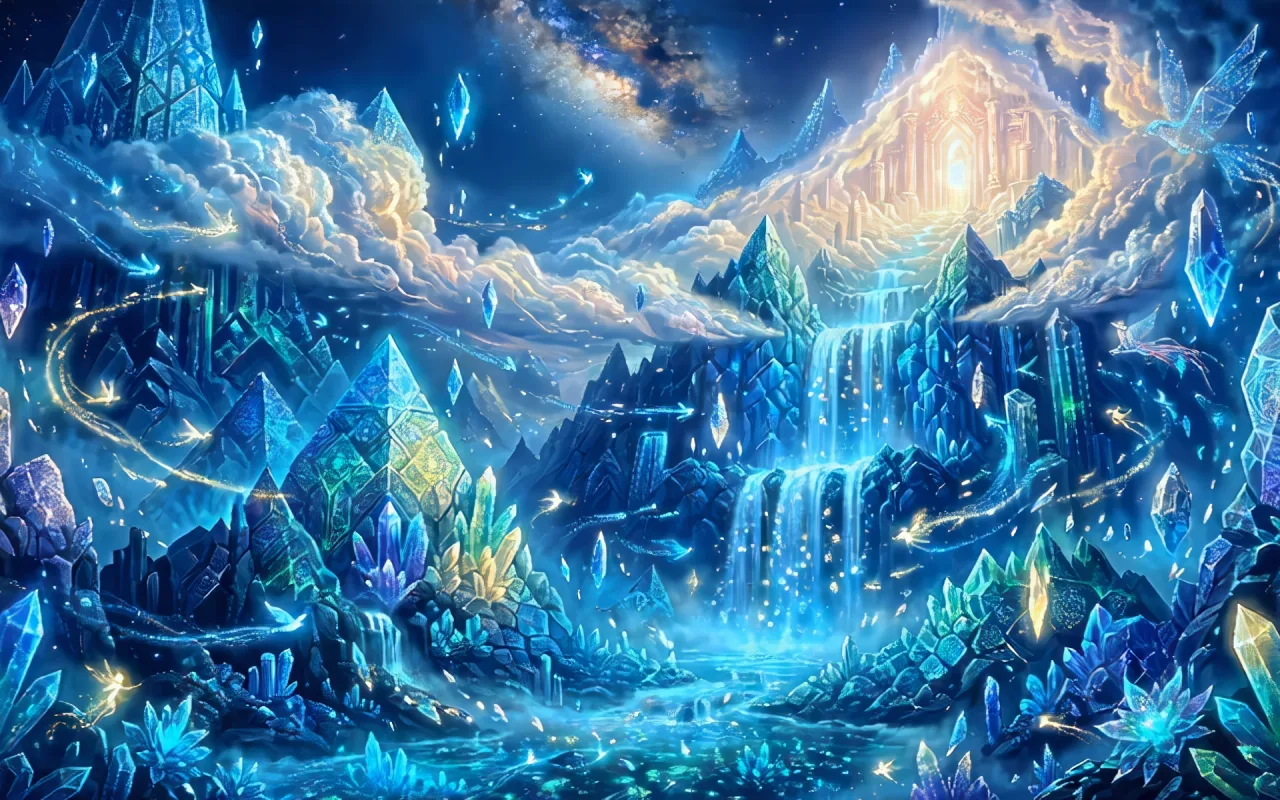 Crystal Cave - To The Heavens live wallpaper preview