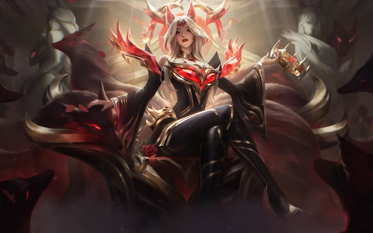 Immortalized Legend Ahri live wallpaper preview