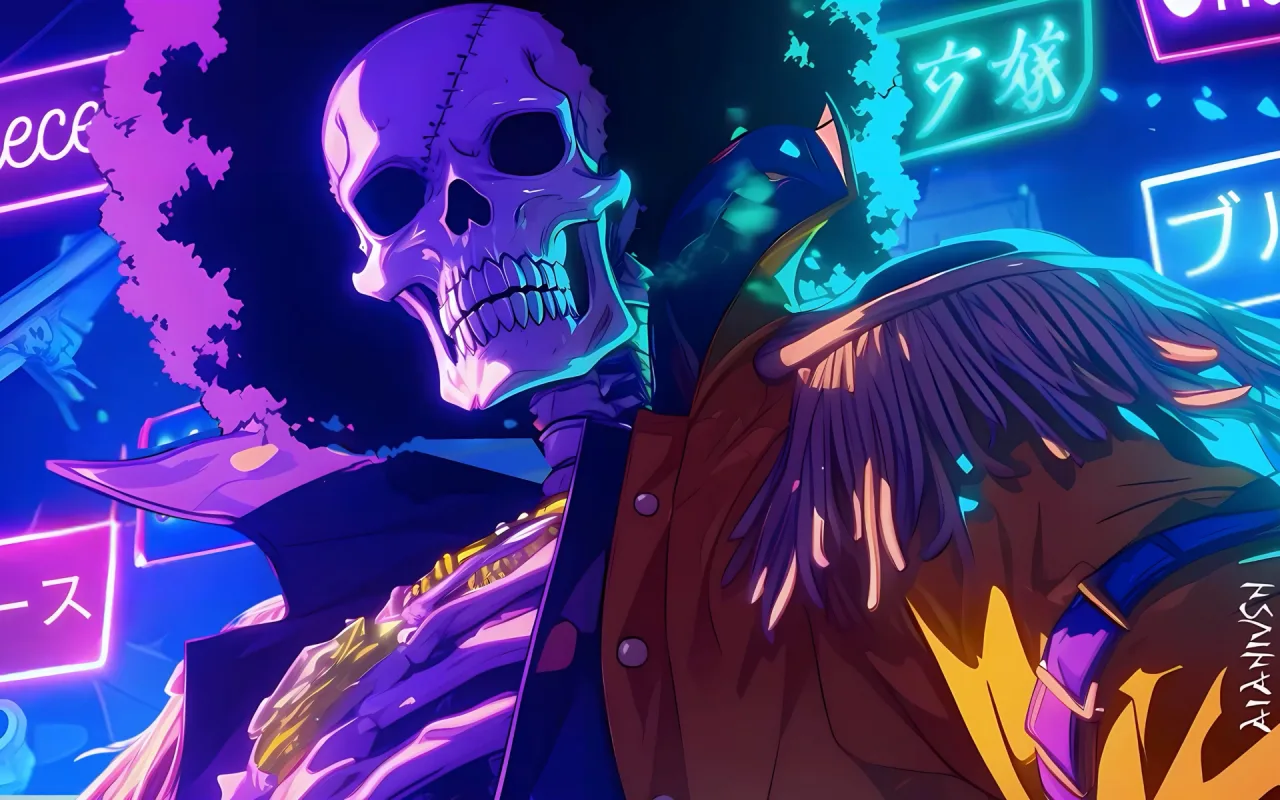 Brook One Piece live wallpaper preview