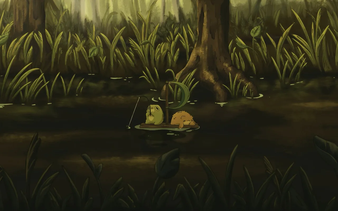 Fishing Frog live wallpaper preview