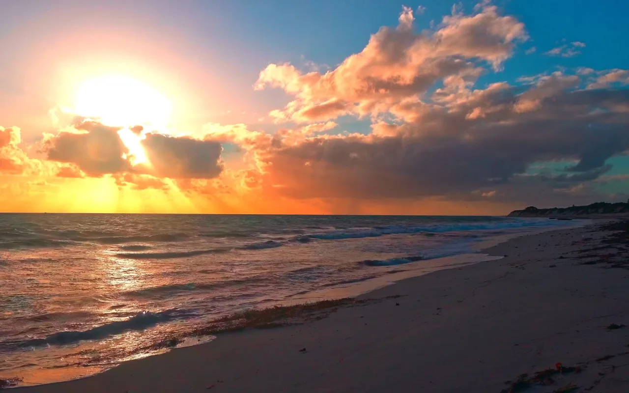 Sunset At The Beach live wallpaper preview