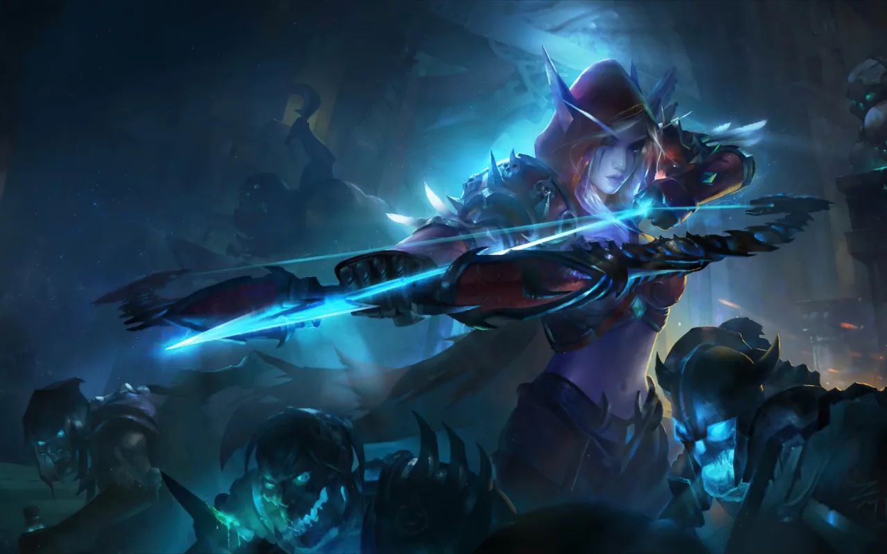 Sylvanas Windrunner live wallpaper preview