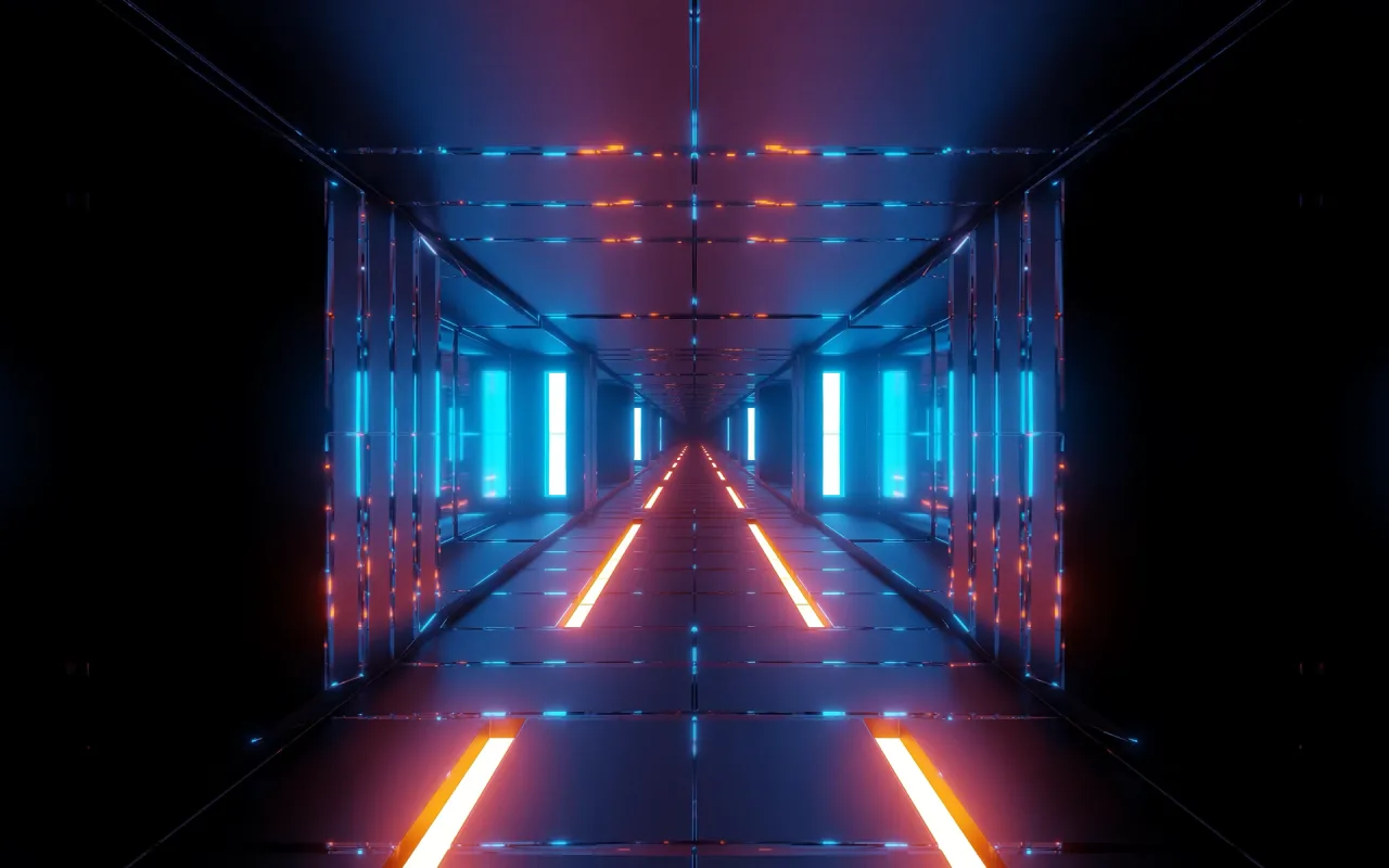 Futuristic Corridor live wallpaper preview