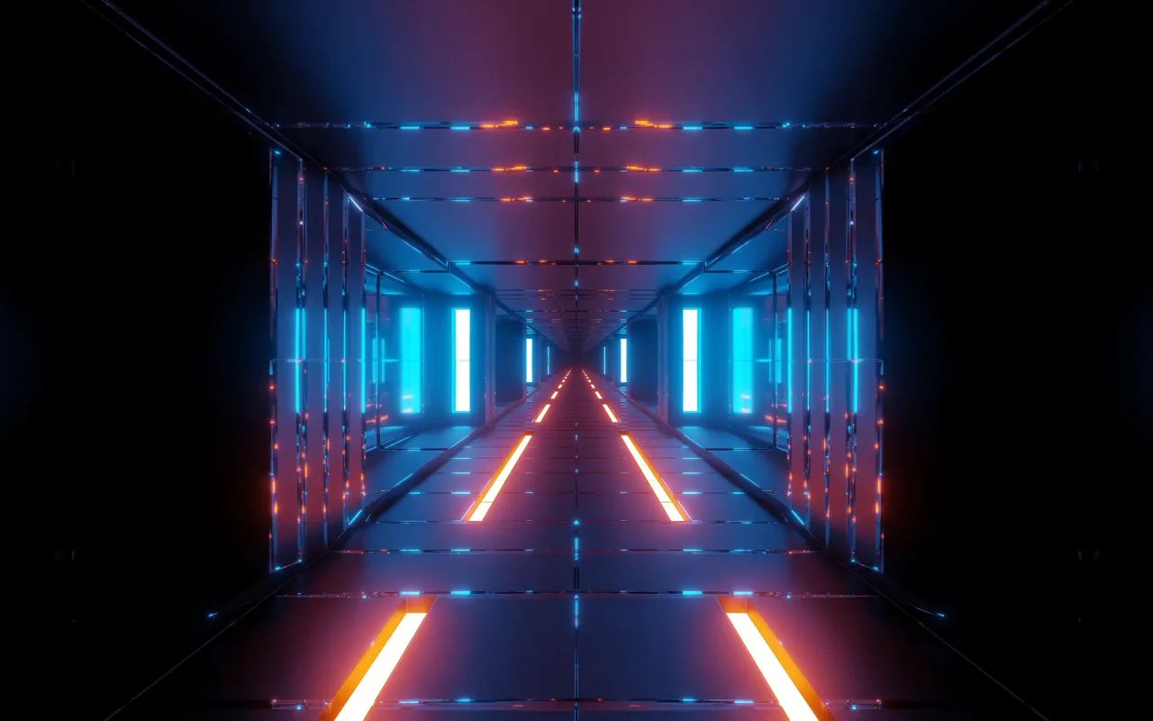 Futuristic Corridor live wallpaper preview