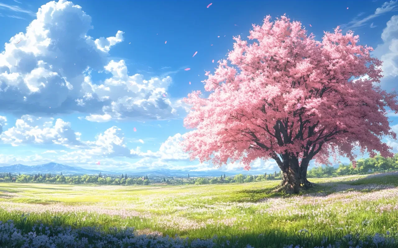 Cherry Blossom live wallpaper preview