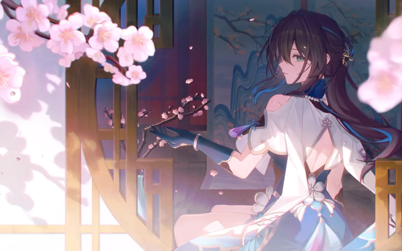 Ruan Mei live wallpaper preview