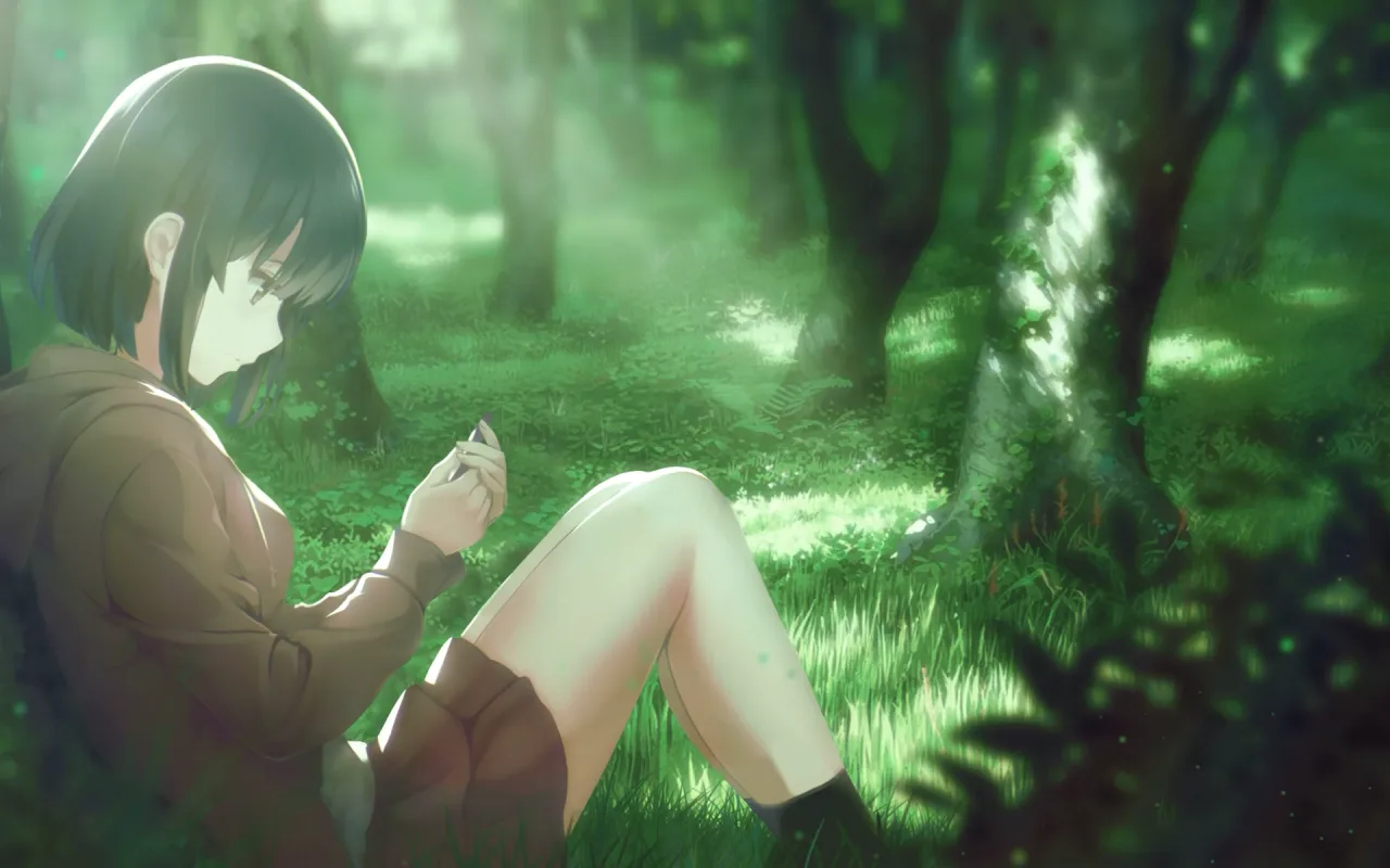 Green Abyss live wallpaper preview