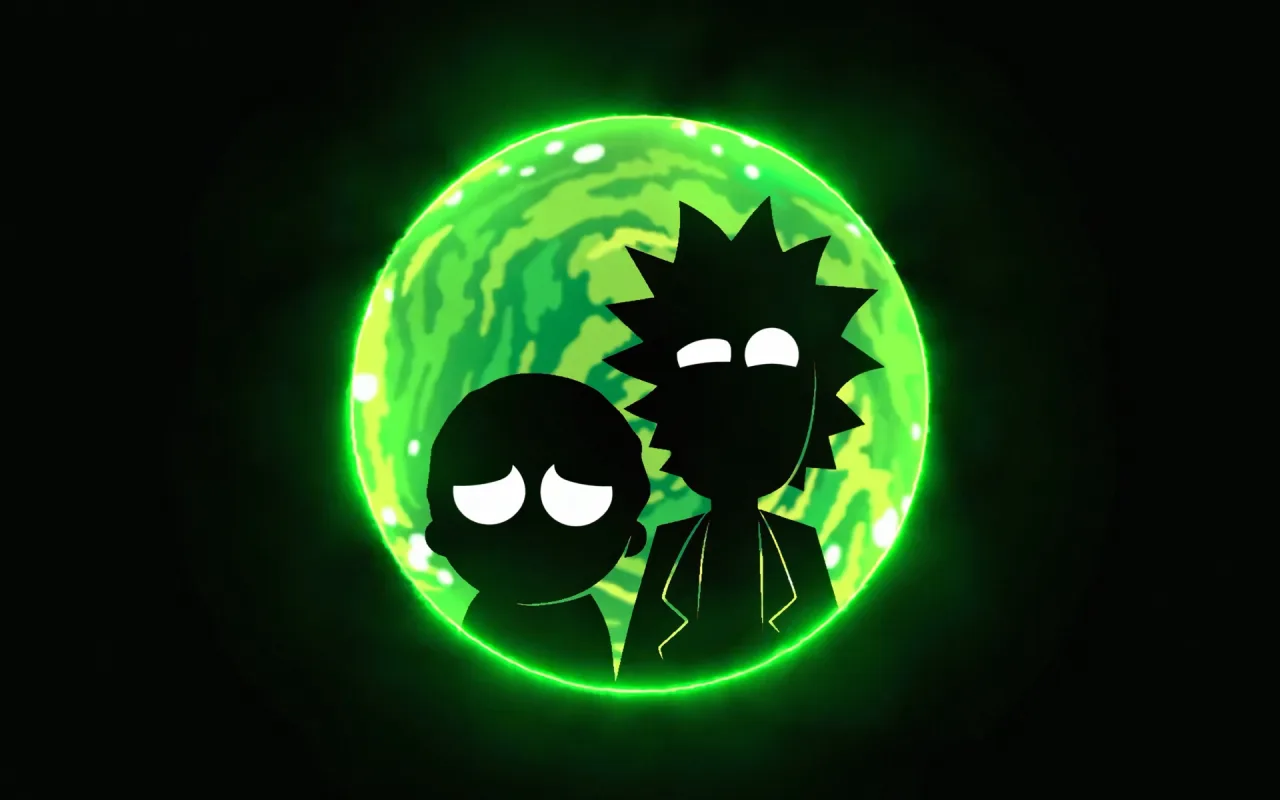 Rick And Morty - Green Sphere live wallpaper preview