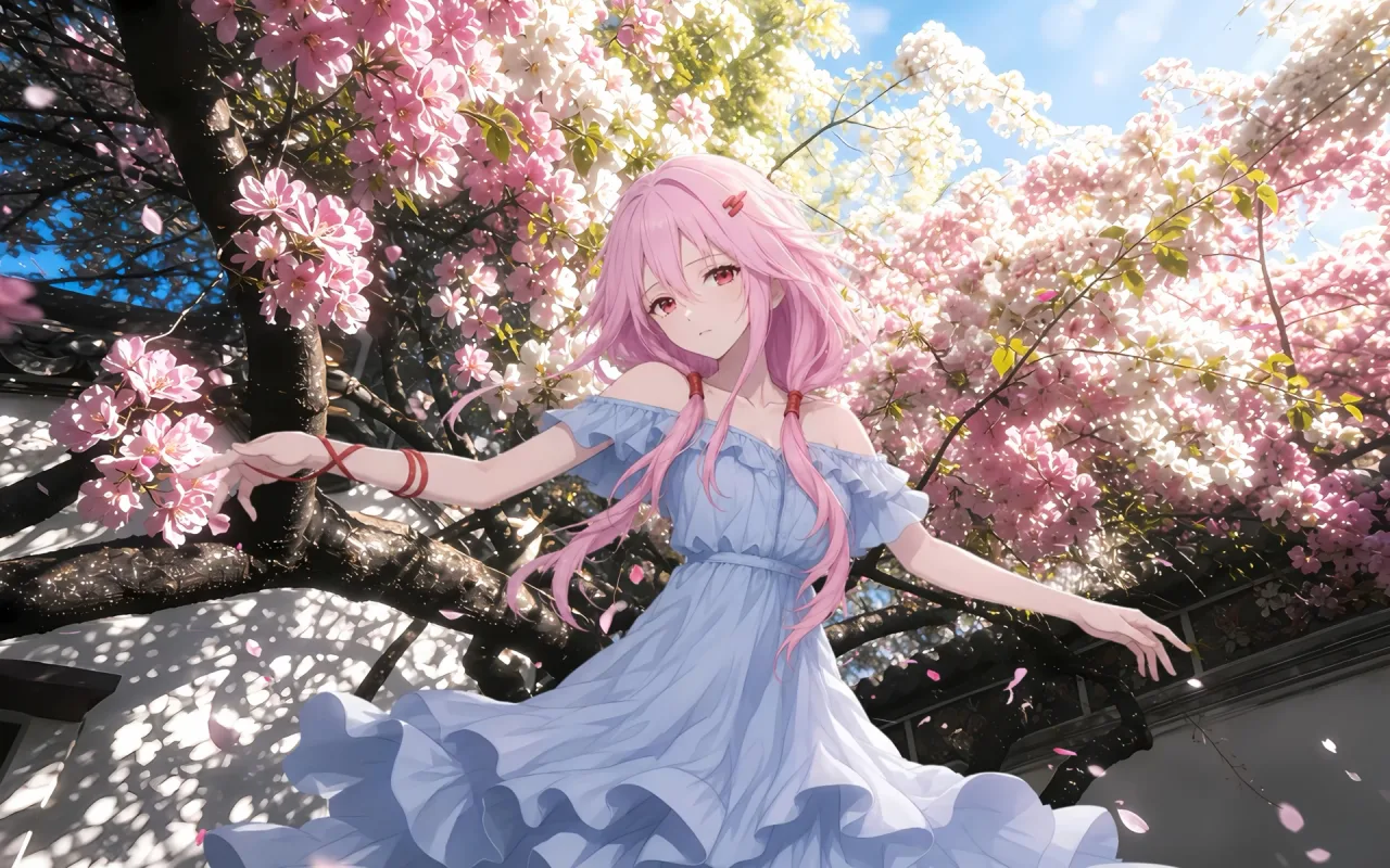 Inori Yuzuriha live wallpaper preview