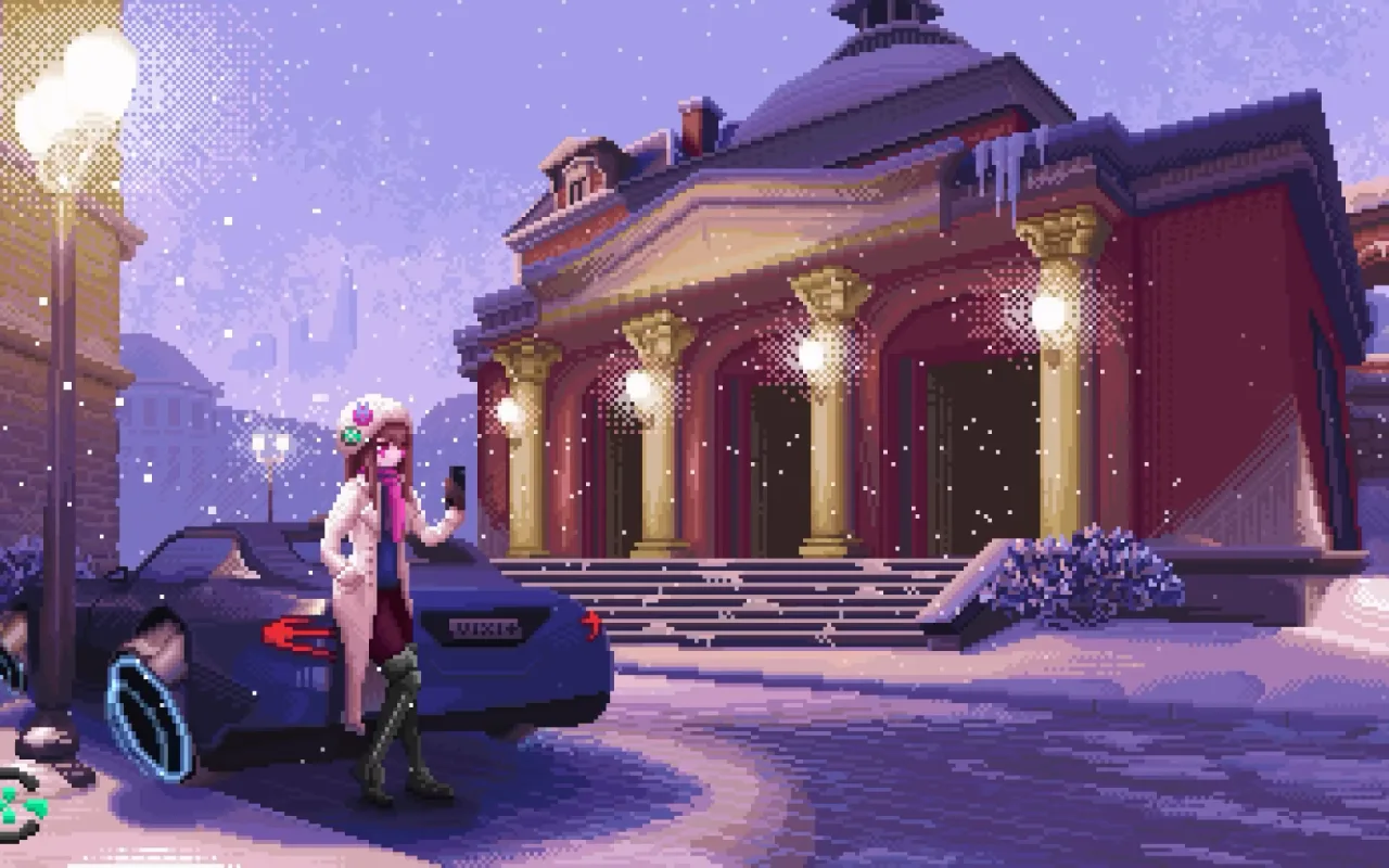 D.Va Pixel Art live wallpaper preview