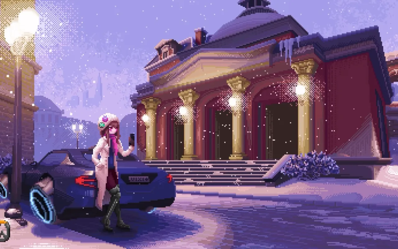 D.Va Pixel Art live wallpaper preview