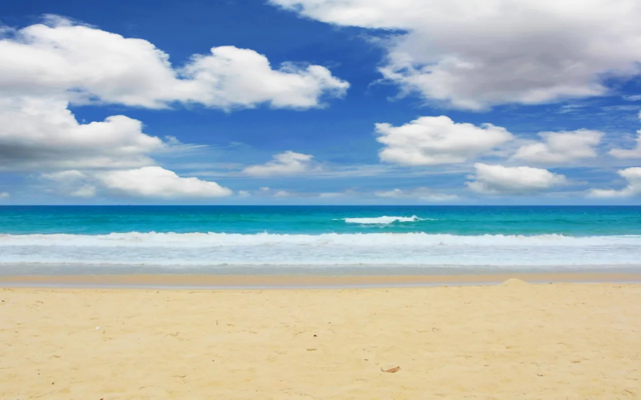 Beach scenery live wallpaper preview