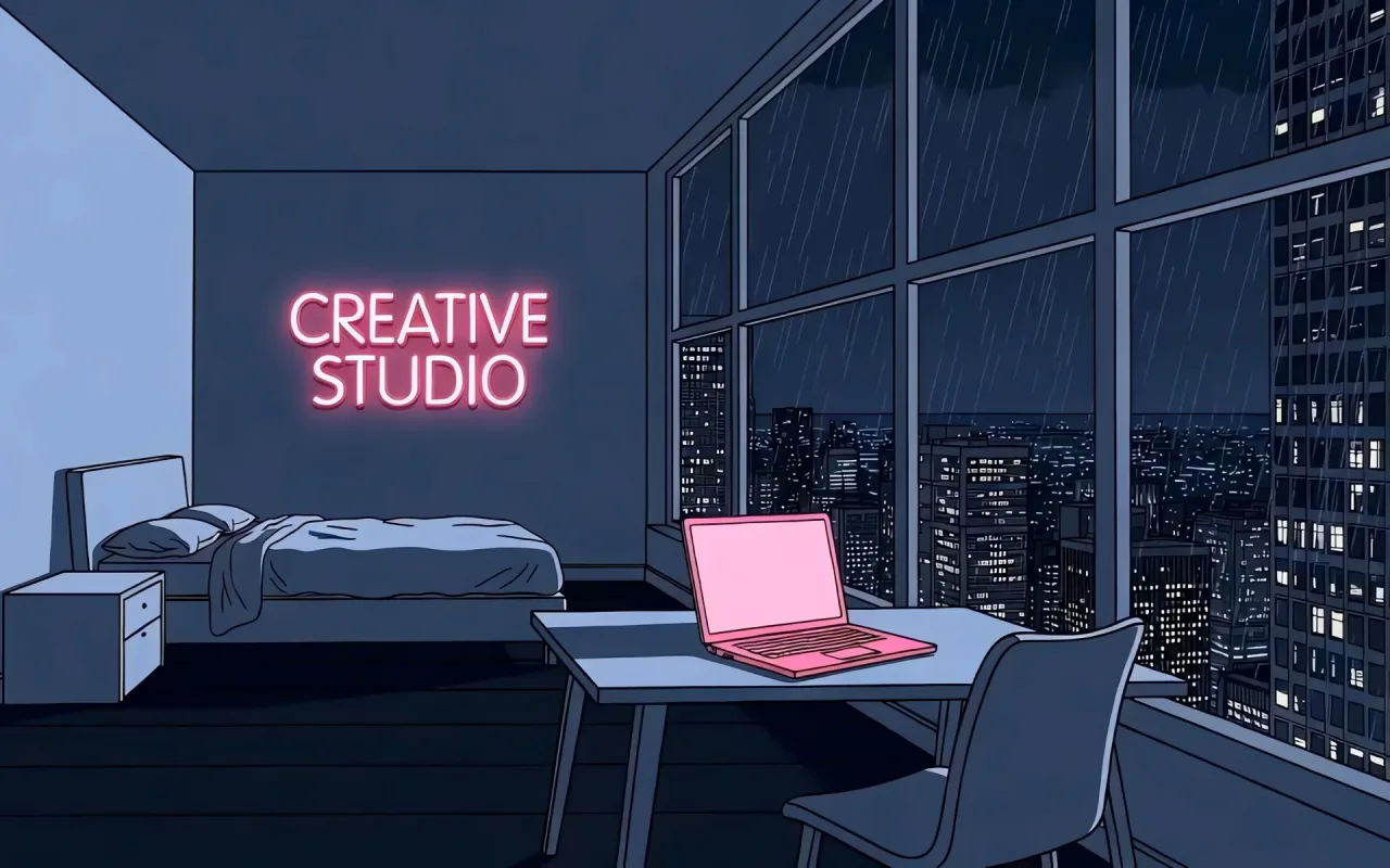 Creative Studio live wallpaper preview