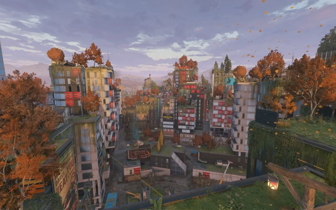 Dying Light 2 Downtown Landscape live wallpaper preview