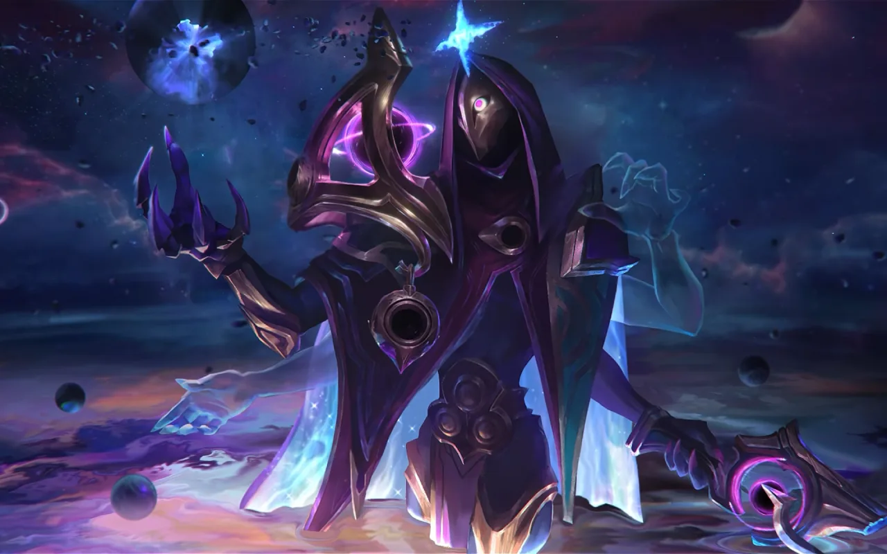 Dark Star Jhin live wallpaper preview