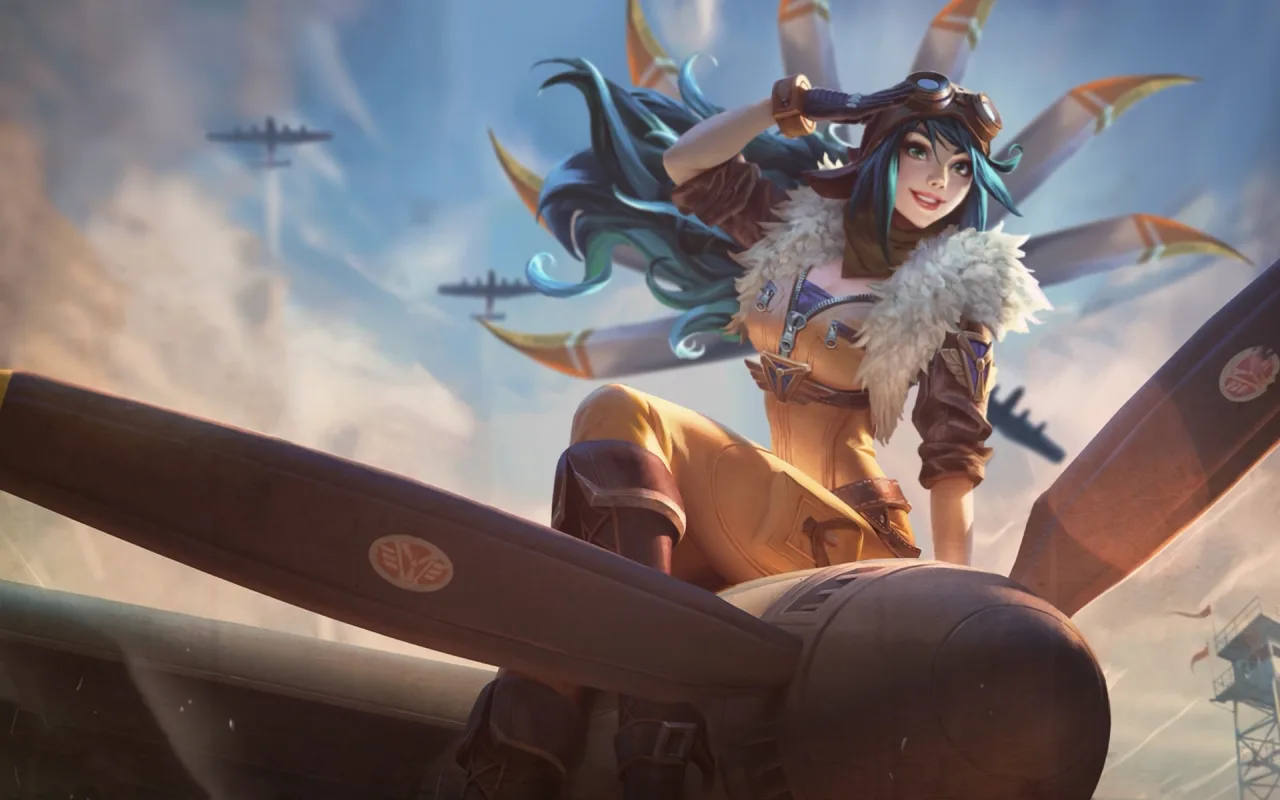 Aviator Irelia live wallpaper preview