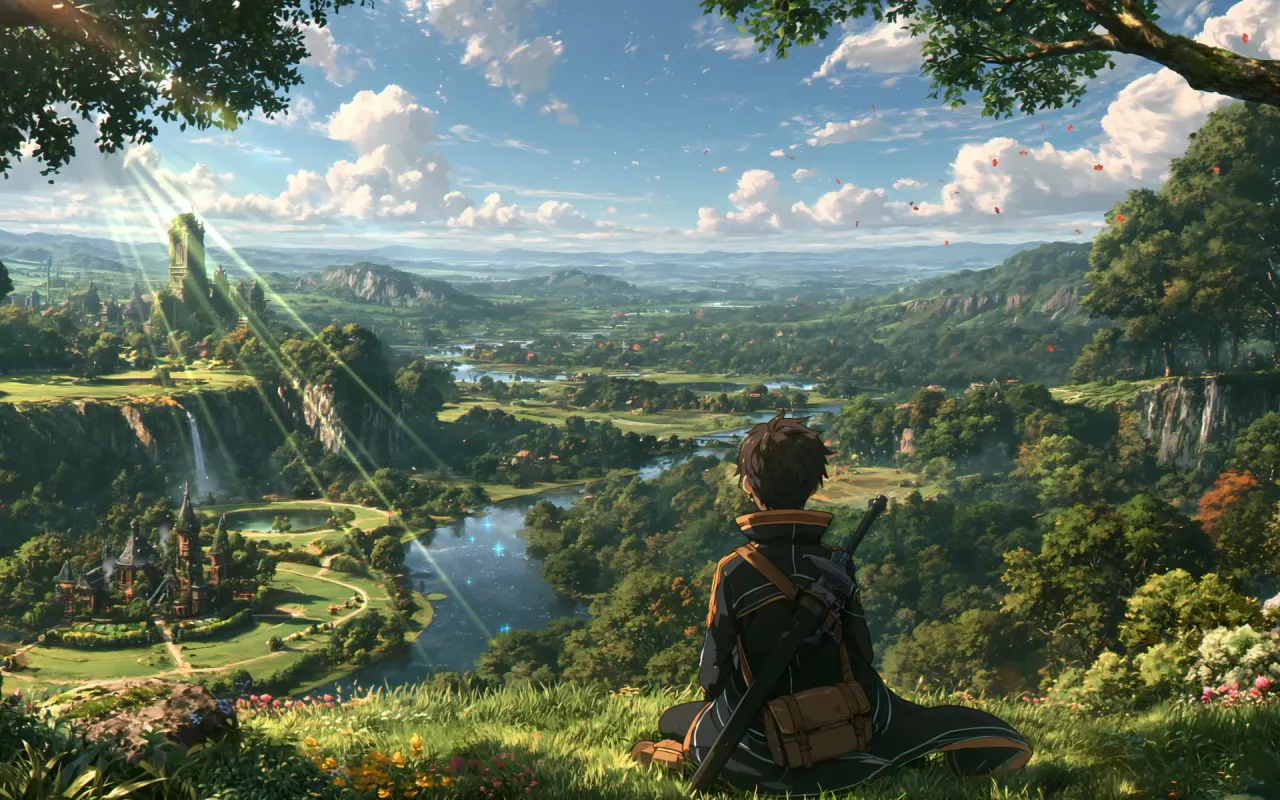 Journey Through Fantasy World live wallpaper preview