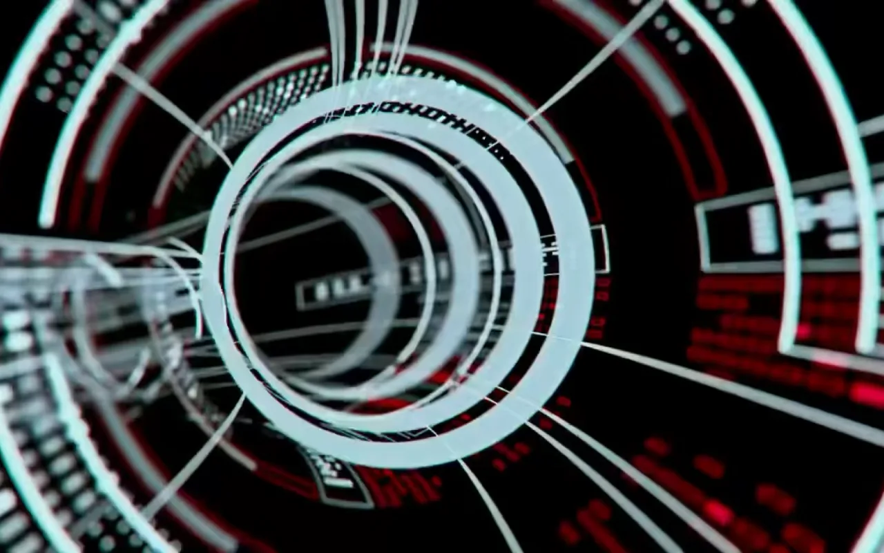 Tech Tunnel live wallpaper preview