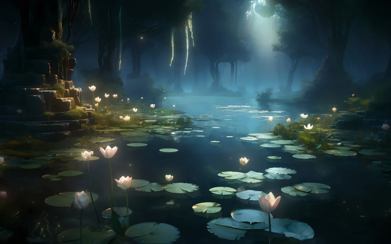 Magic Lake live wallpaper preview