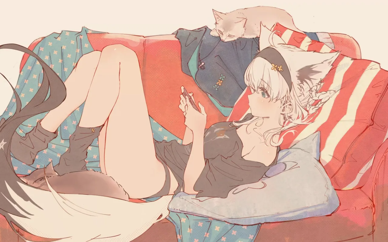 Fubuki live wallpaper preview