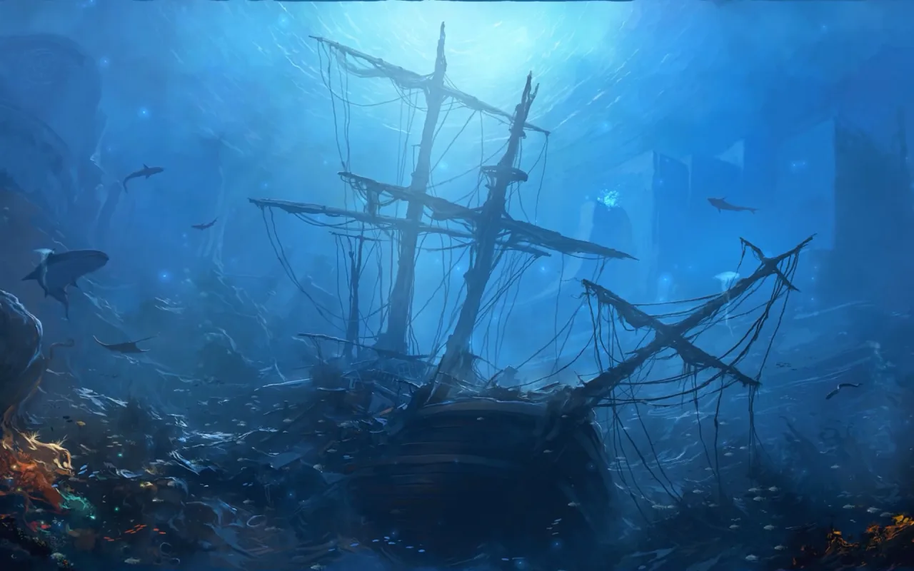 Shipwreck live wallpaper preview