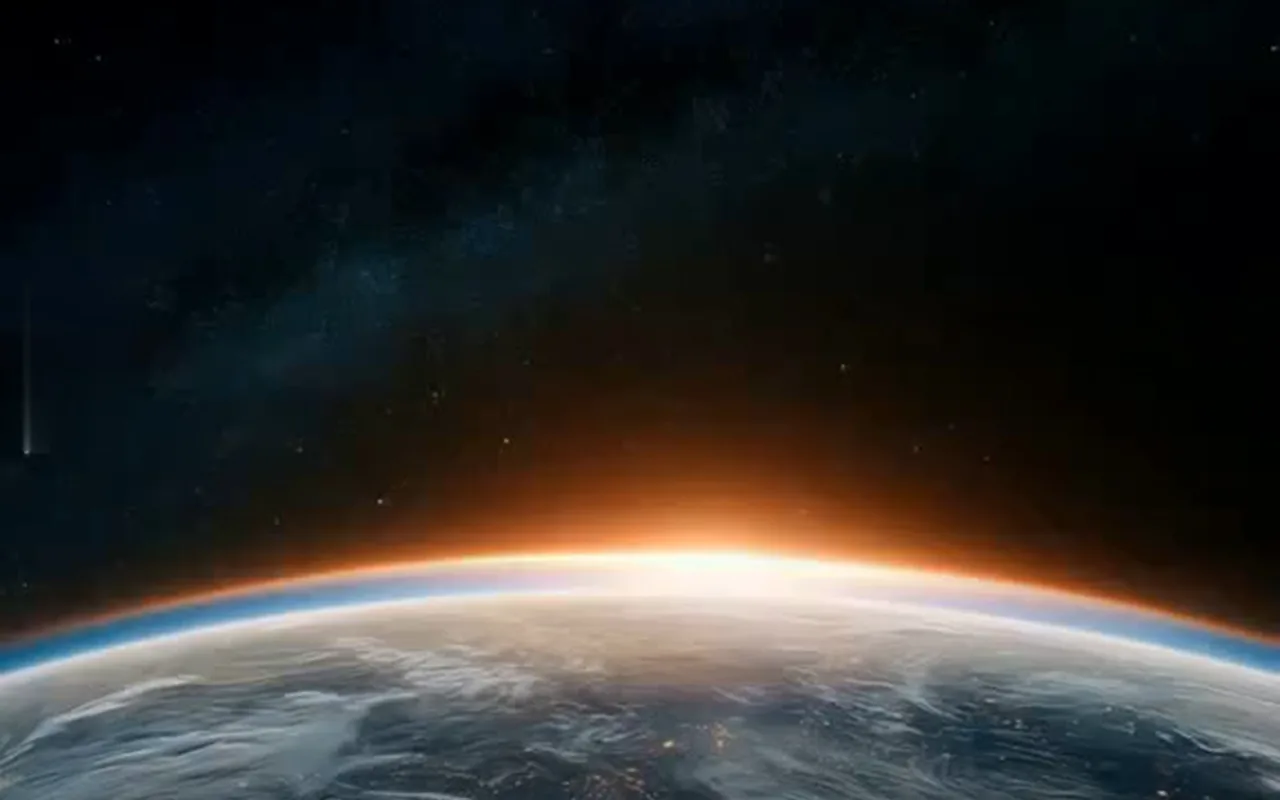 Earth Sunrise live wallpaper preview