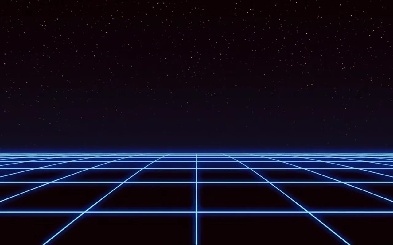 Neon Grid live wallpaper preview