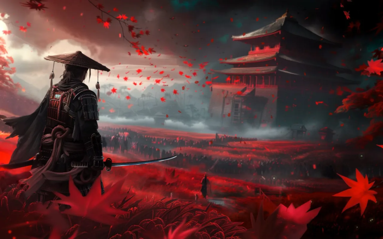 Tsushima live wallpaper preview