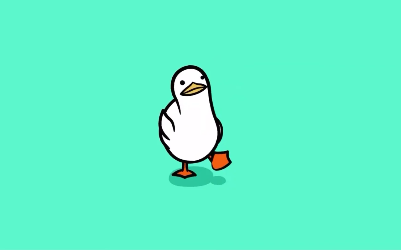 Rainbow Ducky live wallpaper preview