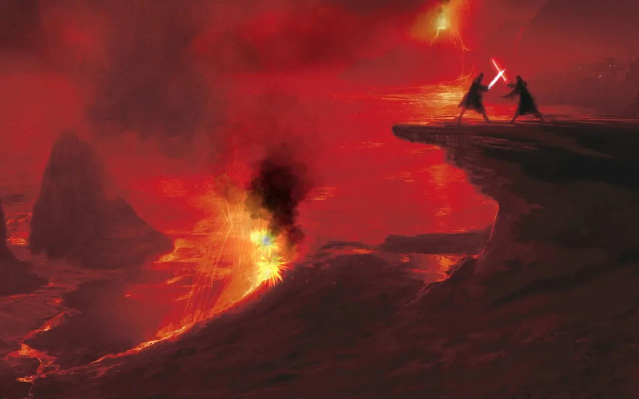 Star Wars: Mustafar live wallpaper preview